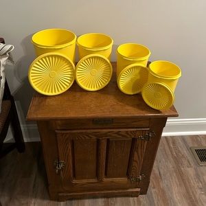 Vintage Tupperware canisters